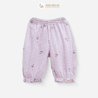 NBAN (6M-6Y) Bộ quần áo lửng bé gái Bánh Kem Sweet mặc nhà, đi học đi chơi, thấm hút tốt-CANDY5.25
