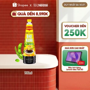 Nước Tương Đậu Nành MAGGI chai 700ml - Thơm, sánh đậm từ chiết xuất đậu nành lên men tự nhiên 100 ngày
