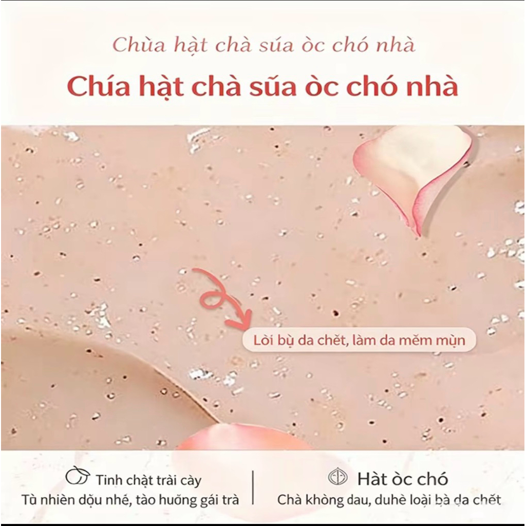 Tẩy Tế Bào Chết Mặt Hạt Lựu