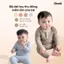 Bộ Mặc Nhà Thu Đông Cổ Trụ Phối Màu Obebi Cho Bé Trai Bé Gái Từ 6 - 22kg BMN267