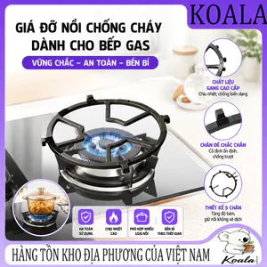 Giá đỡ nồi bằng gang dùng cho bếp ga, giá đỡ nồi tròn, chống trượt, chống mài mòn, giá đỡ nồi dày dặn, phụ kiện bếp nấu.