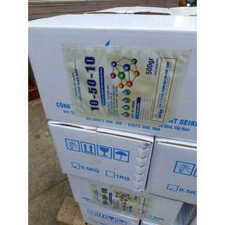 NPK 10-50-10+TE HAIFA ISRAEL – KÍCH RỄ, KÍCH MẦM HOA, RA HOA ĐỒNG LOẠT 500gr