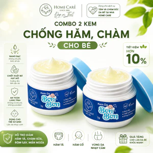 Combo 2 Kem CHỐNG Hăm, Chàm Cho Bé - Dịu Mẩn Ngứa, Ngừa Hăm, Bảo Vệ Và Phục Hồi Da Bé 5g