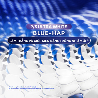 [MỚI]Kem đánh răng P/S Ultra White Trắng Bật 5 Tông 100g+Bàn Chải P/S Chăm Sóc Nướu+Nước Súc Miệng P/S Kháng Khuẩn 500ml