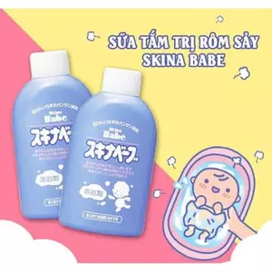 SỮA TẮM NGỪA RÔM SẨY CHO BÉ SKINA BABE NHẬT BẢN 500ML