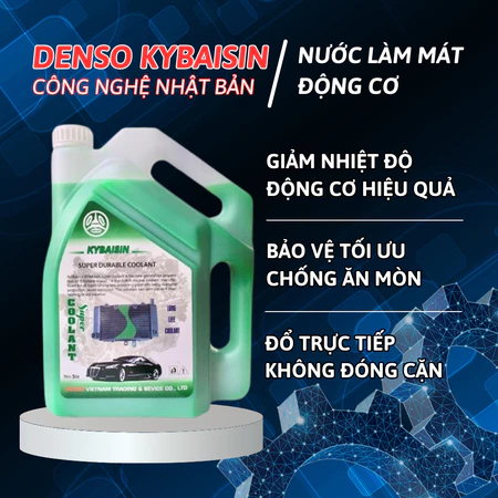 Nước làm mát ô tô, Nước mát ô tô màu xanh đỏ DENSO KYBAISIN