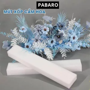 Mút xốp cắm hoa, mút xốp foam pe đóng gói hàng làm đệm Xốp dẻo trắng cắm hoa