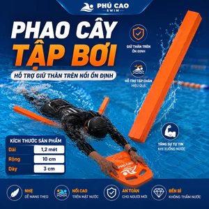 Phao Cây Tập Bơi Phú Cao Swim 1,2m - Hỗ Trợ Giữ Thân Trên, Tập Kỹ Thuật Bơi Sải, Bơi Ếch
