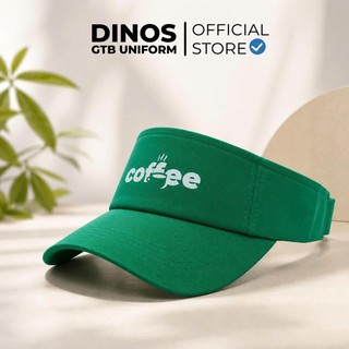 Nón Kết Đồng Phục Quán DINOS GTB Nửa Đầu Vải Kaki In Logo - Mũ Phục Vụ Nam Nữ Nhiều Màu