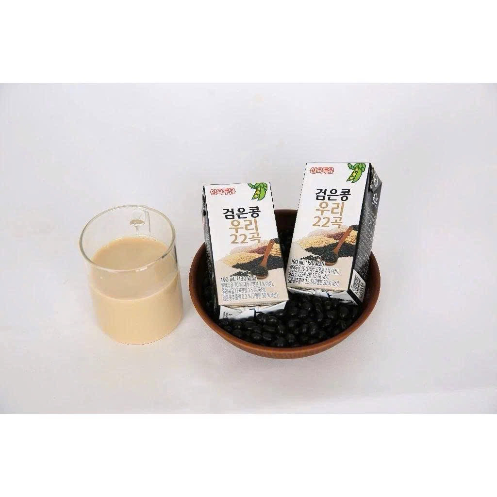 Sữa đậu đen và 22 loại ngũ cốc Sahmyook 190ml/hộp