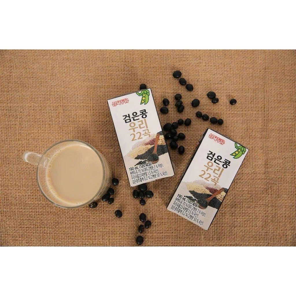 Sữa đậu đen và 22 loại ngũ cốc Sahmyook 190ml/hộp