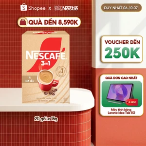 Cà phê hòa tan NESCAFÉ 3in1 Vị Kem Sữa