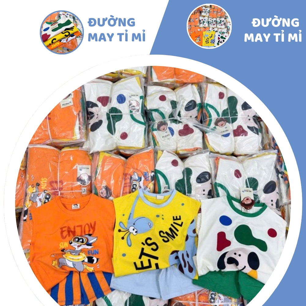 [À ƠI SHOP] D91- set 3 bộ ba lỗ chó và cáo enjoy - a100.399