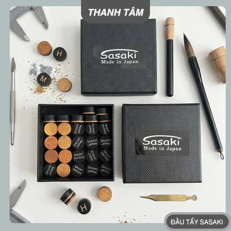 1 Viên Đầu Tẩy Cơ Bida Sasaki Đen Có Đệm Hàng Nhập Khẩu Chất Lượng Cao
