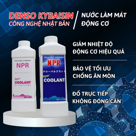 Nước Làm Mát Ô tô, Nước mát ô tô màu xanh đỏ NPR COOLANT - 1L