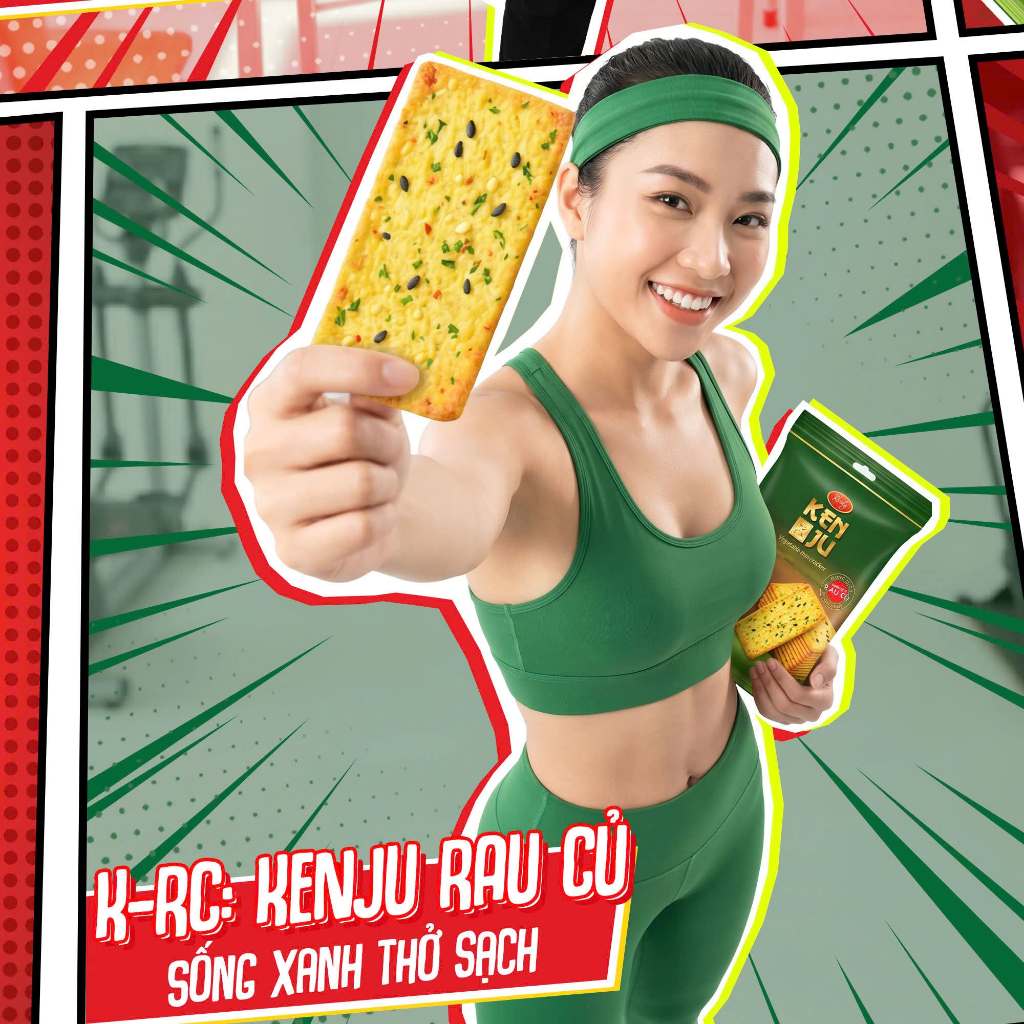 [TẶNG QUẠT ĐƠN 180K]  Combo Bánh Kenju, Kenju Kem Dẻo, Kenju Rau Củ,, kenju tôm