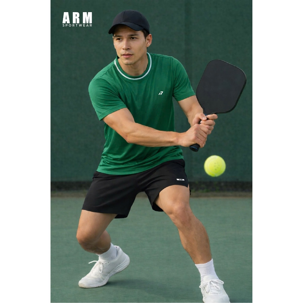 Bộ Quần Áo Pickle Ball Nam ARM Sportwear DINK-TEE x 5 INCH - SHORTS