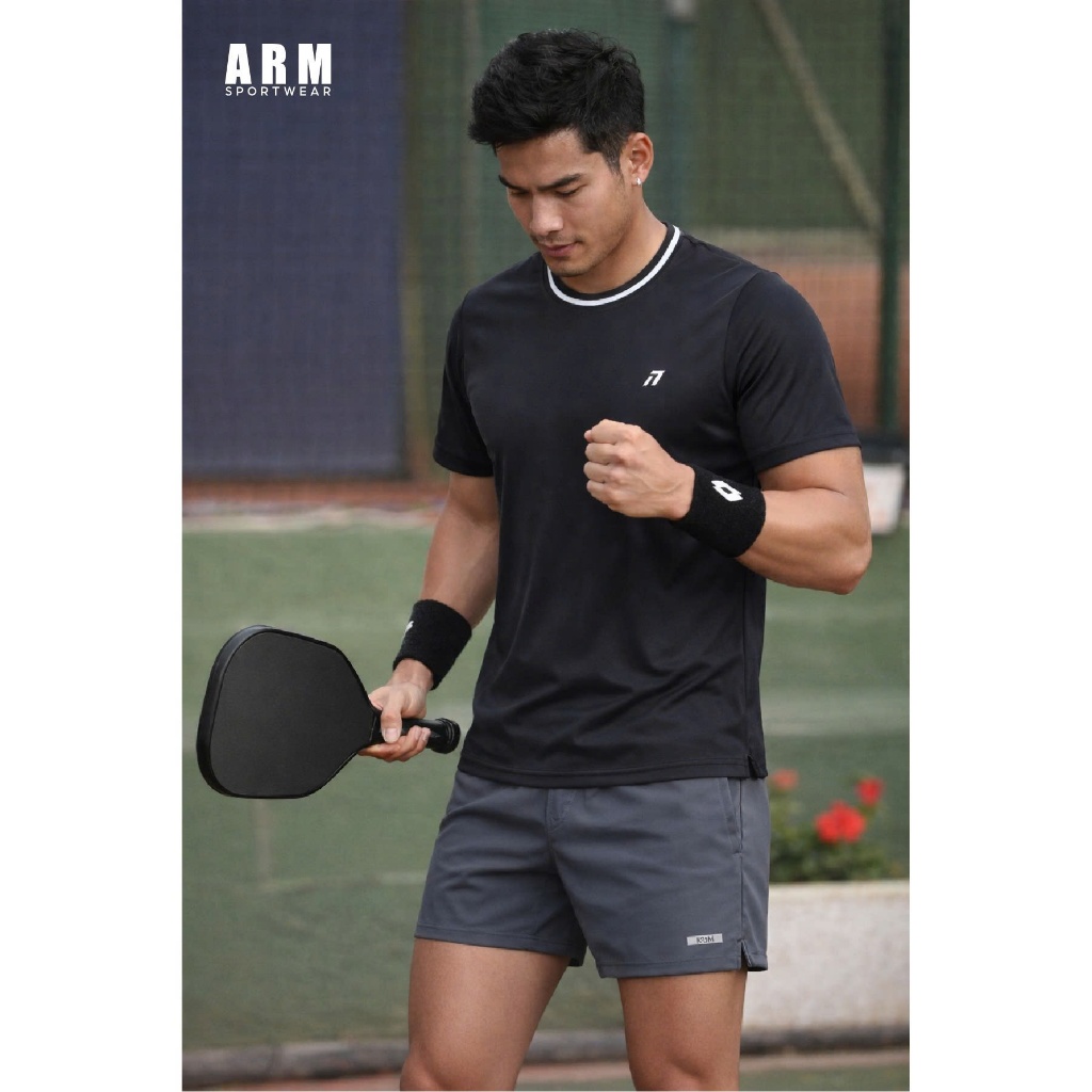 Bộ Quần Áo Pickle Ball Nam ARM Sportwear DINK-TEE x 5 INCH - SHORTS