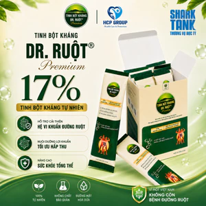 Tinh Bột Kháng Dr Ruột Premium 17% Thêm Sữa Bột Nguyên Kem