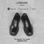 Giày Loafer mũi vuông LEMANS Black PV01.2 - Da bò - Đế cao su tăng cao 4cm - BH 2 năm