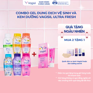 Vagisil: Gel vệ sinh & Kem dưỡng Ultra Fresh 30g - Cân bằng pH, Dịu nhẹ, Kiểm soát mùi