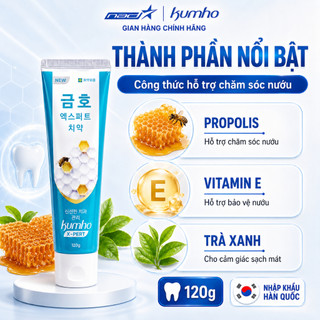 Kem Đánh Răng Kumho HQ X-PERT 120g Hỗ Trợ Giảm Ê Buốt, Chăm Sóc Nướu, Kháng Khuẩn, Hơi Thở Thơm Mát
