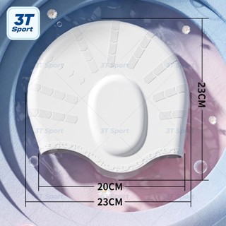Mũ bơi silicon cao cấp 3T Wave ôm sát đầu không siết tóc bảo vệ tai phù hợp nam nữ NB3T02