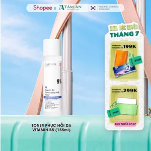 Toner dưỡng ẩm vitamin B5 centella phục hồi da CARENEL CICA VITA B5 TRANEXAMIC ACID 155ml