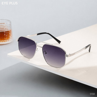 Kính Mát Dáng Phi Công Eye Plus 5188 Gọng Kính Kim Loai Chuôi Bọc Nhựa Mắt Kính Chống Nắng Và UV400