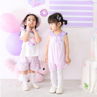 NBAN (3M-24M) Bộ Bodysuit sát nách Kẹo Cute cotton thấm hút tốt, dễ mặc đi học đi chơi-CANDY5.25