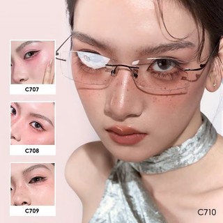 [Cheeryep] Phấn Má Hồng Satin CHEERYEP Mịn Như Lụa Tiệp Da Khí Chất Tự Nhiên Ánh Nhũ Sáng Da Không Lộ Phấn
