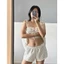 VANILLA SET | Bộ Ngủ Nữ Linen bánh bèo quyến rũ mềm, mát, chấm bi | Nibora Saigon