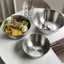 Bộ 3 Thau Trộn Inox 304 Chống Dính, Dung Tích Lớn, Đa Năng