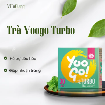 [Combo 2 hộp]Trà Giảm cân, Trà thải độc ruột Yoo Go Turbo Tea siberian wellness, hộp 30 gói