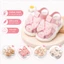 Sandal Bé Gái Chống Trượt Dép Tập Đi Cho Bé 0-4 Tuổi Dép Quai Hậu Mềm Êm ShinHome
