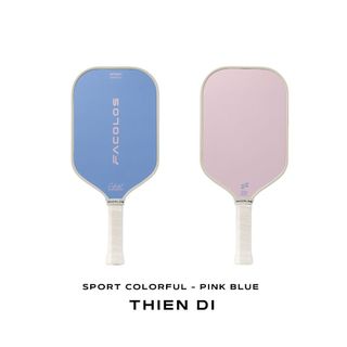 [Chính hãng] Vợt Facolos Pickleball Colorful Collection 16MM nâng cấp với mặt vợt carbon T300