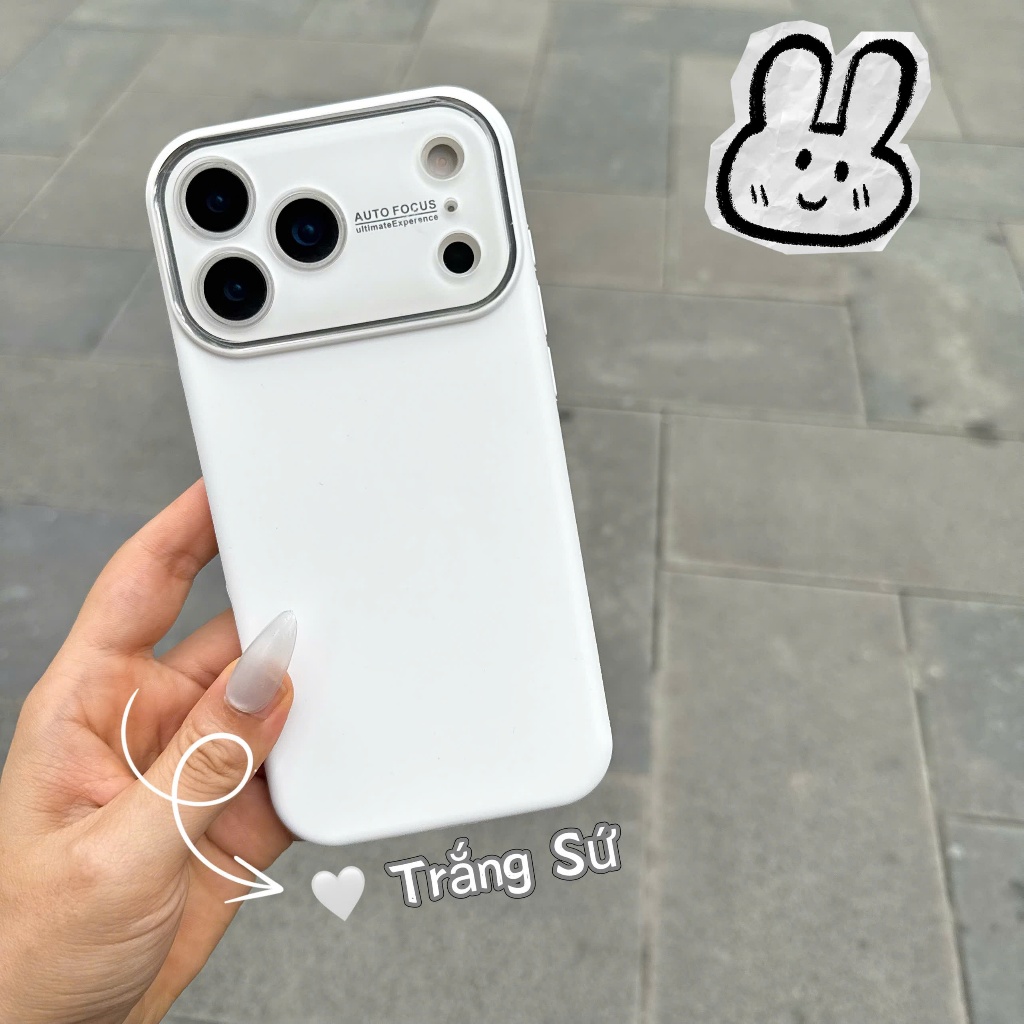 [CHỐNG BẨN HOT] ỐP LƯNG IPHONE ĐỘ CAMERA 17PROMAX CHỐNG BẨN BASIC - Nắng Case