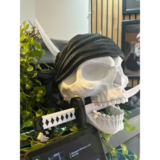 Mô Hình Đầu Lâu Zoro One Piece In 3D - Decor Bàn Làm Việc, Trang Trí Phòng, Quà Tặng Anime
