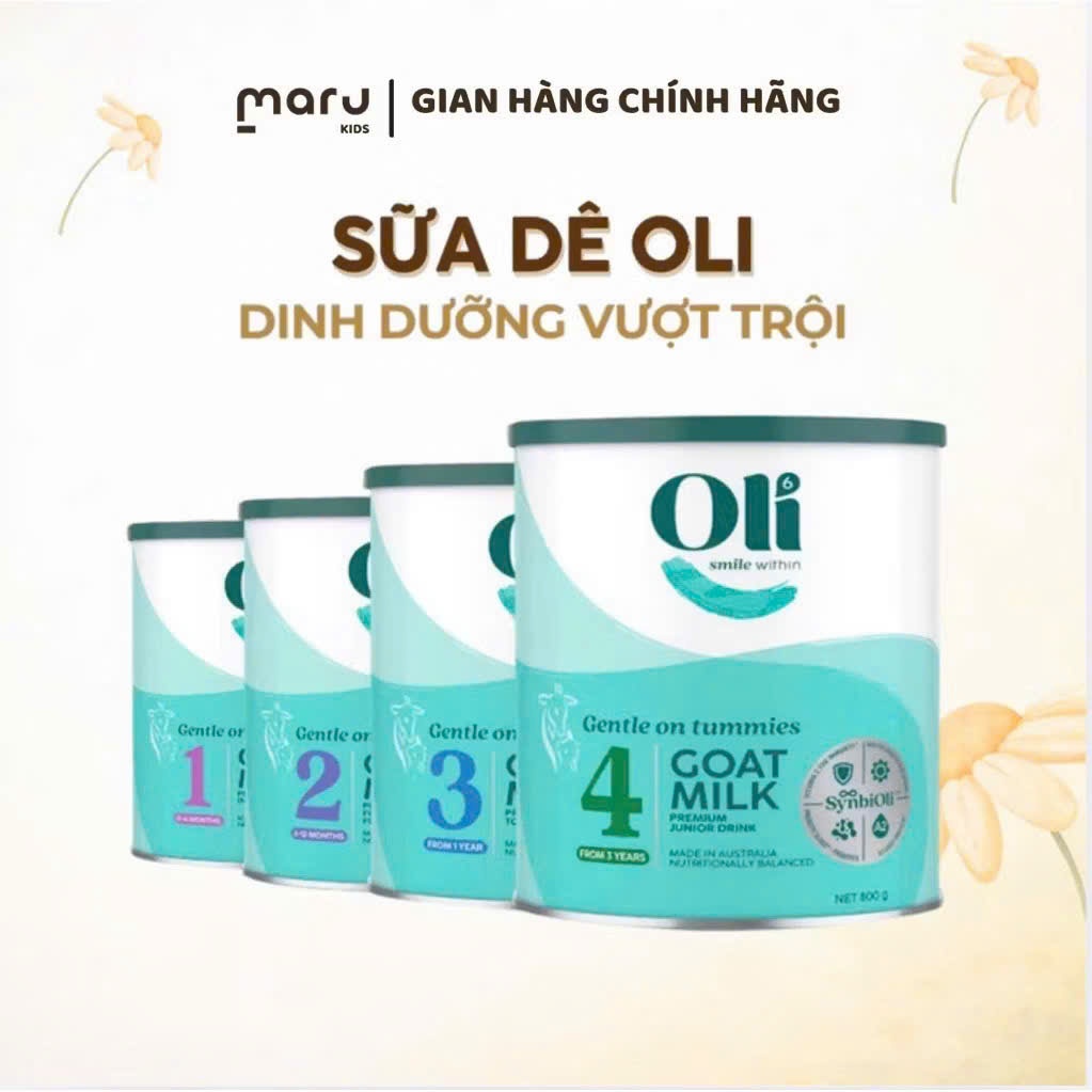 Sữa Dê Công Thức Nguyên Kem Đạm A2 Oli6 – Bổ Sung BB536 Êm Bụng Dễ Tiêu Hóa Tăng Sức Đề Kháng BS - 17313970518