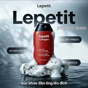 Giải pháp vệ sinh nam Lepetit Collagen mềm, mát mẻ, nhỏ gọn và thuận tiện cho nhiều môi trường di động