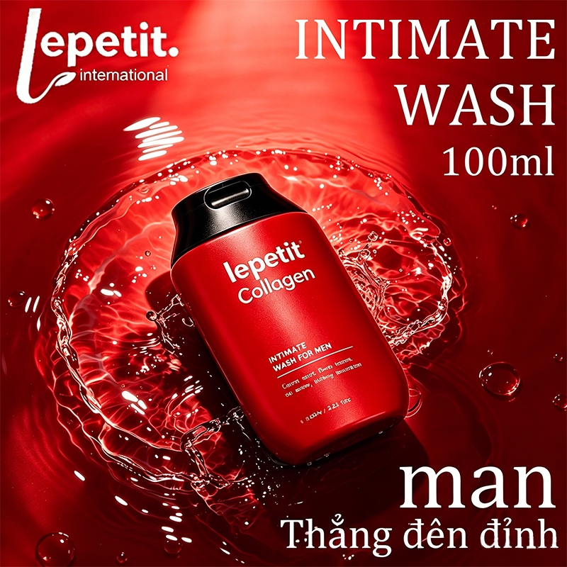 Giải pháp vệ sinh nam Lepetit Gel vệ sinh Chất khử mùi kín - 100ml