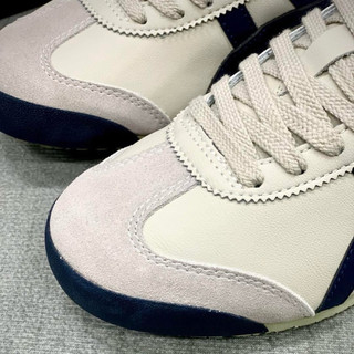 Giày thời trang cao cấp bigsize nam nữ cổ thấp đế bệt Onit màu trắng kẻ navy êm nhẹ,sneaker dáng thể thao đế thấp