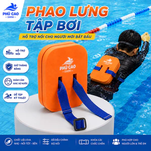 Phao Lưng Tập Bơi Phú Cao Swim - Hỗ Trợ Nổi Cho Người Mới Học Bơi, Điều Chỉnh Độ Nổi