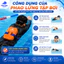 Phao Lưng Tập Bơi Phú Cao Swim - Hỗ Trợ Nổi Cho Người Mới Học Bơi, Điều Chỉnh Độ Nổi