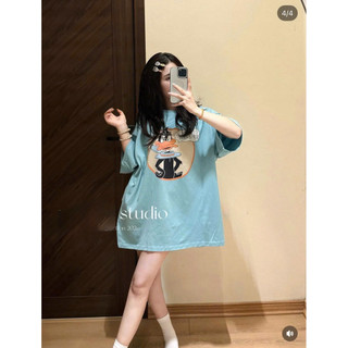 [Hàng Sẵn] Áo Phông Vịt Xanh Fom Thụng QC