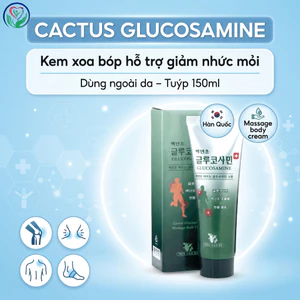 Dầu lạnh Cactus Glucosamine Hàn Quốc 150ml, kem xoa bóp hỗ trợ giảm nhức mỏi, bong gân, cứng khớp