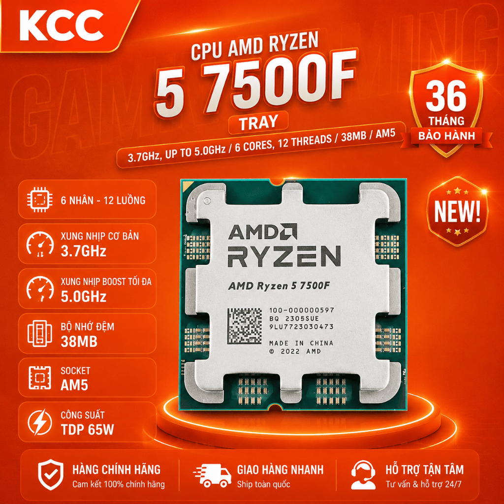 Ryzen 5 7500f - Giá Tốt, Sale Tháng 07, Freeship 0Đ | Shopee Việt Nam