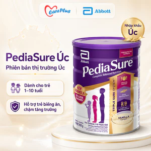 Sữa Bột Dinh Dưỡng Abbott PediaSure Úc 850g Vị Vanilla Cho Trẻ 1-10 Tuổi HSD 11/2027