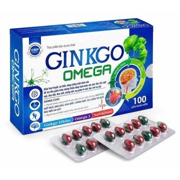 Hoạt huyết tiền đình Ginkgo Omega 3 bổ sung dưỡng chất cho não hiệu quả viên uống hoạt huyết dưỡng não giảm đau đầu