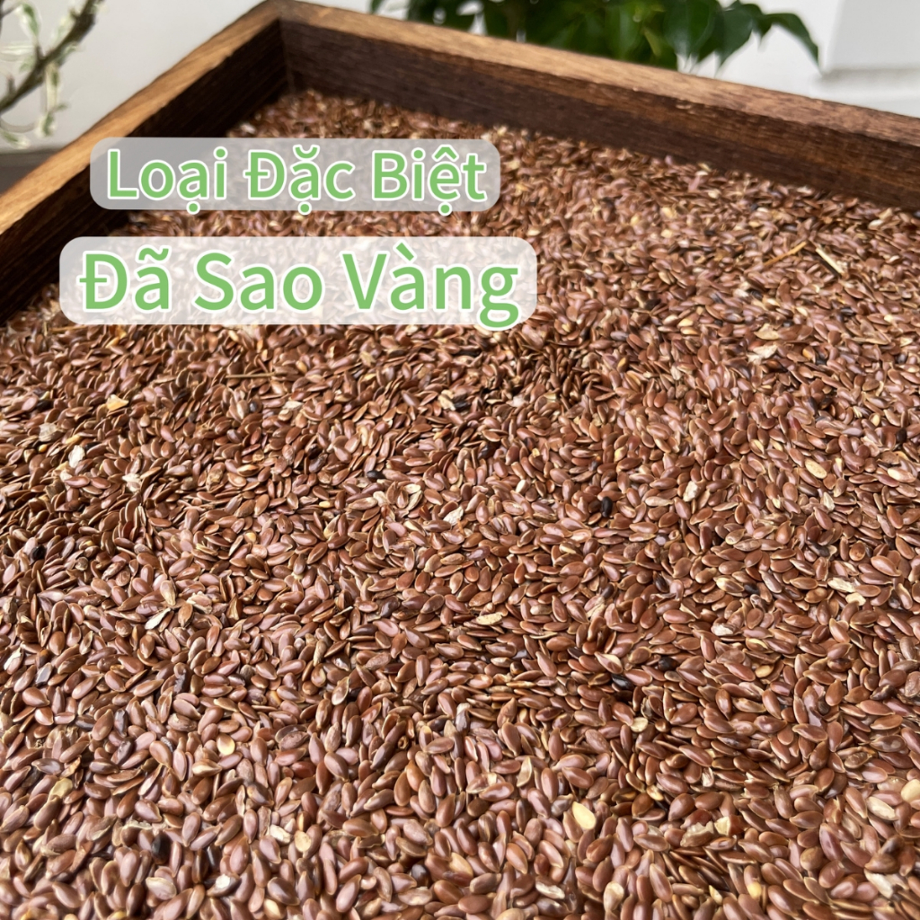 1kg Hạt Lanh Nâu Canada Hữu Cơ - Hỗ Trợ Ăn Kiêng, Ăn Eat Clean, Làm Bánh Bổ Sung Dinh Dưỡng Và Ủ Tóc